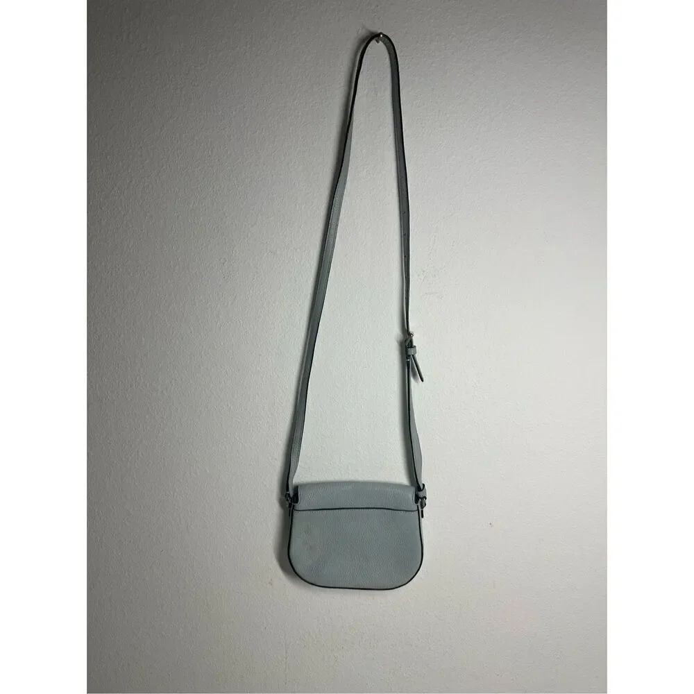 Kate Spade Leila Mini Flap Crossbody Avalon Mist Green Blue See Description - Picture 4 of 16